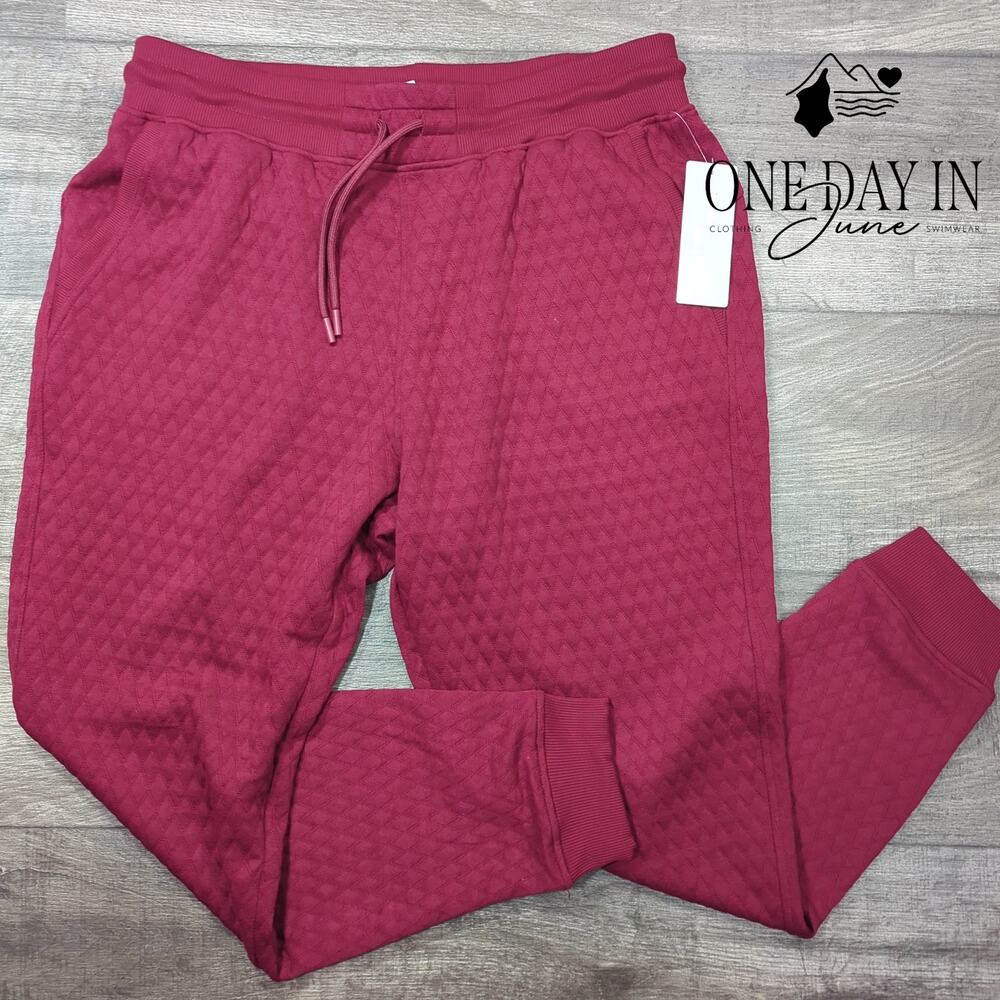 Yogalicious Quilted Jogger Sweatpants Size XL